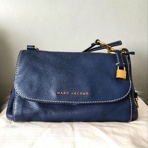 Marc Jacobs Blue Leather Women's Bag